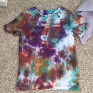 Tie-dyed T-shirt